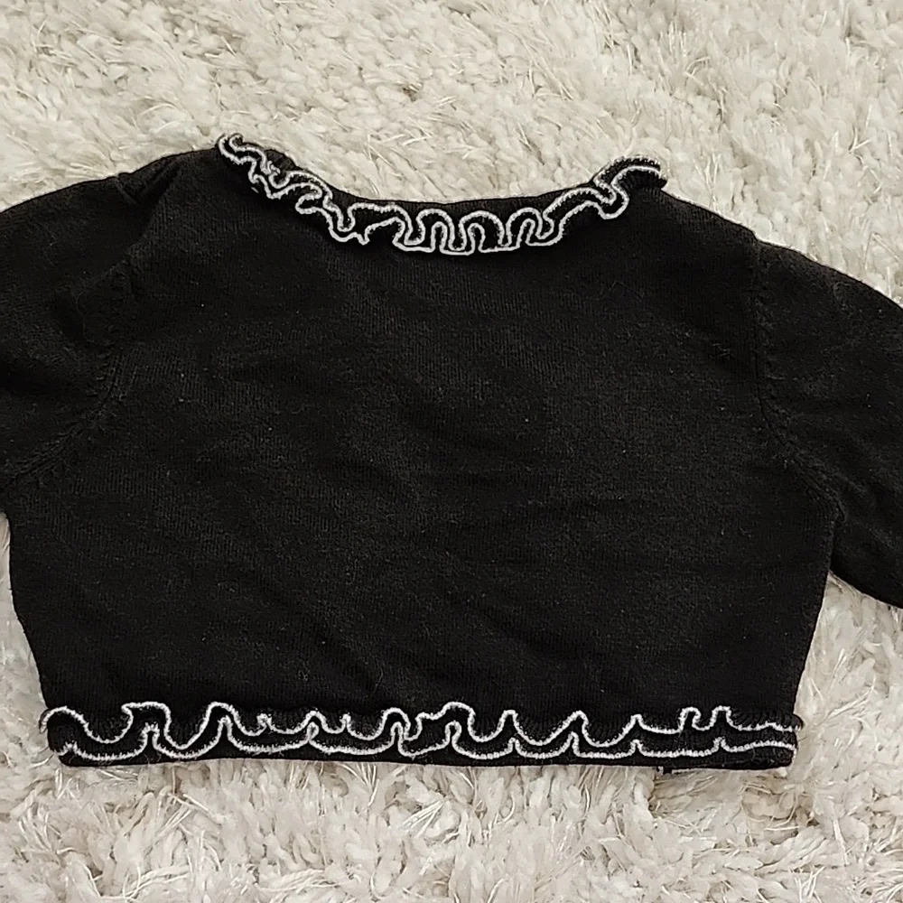 The children place cardigan Black 3T kt3